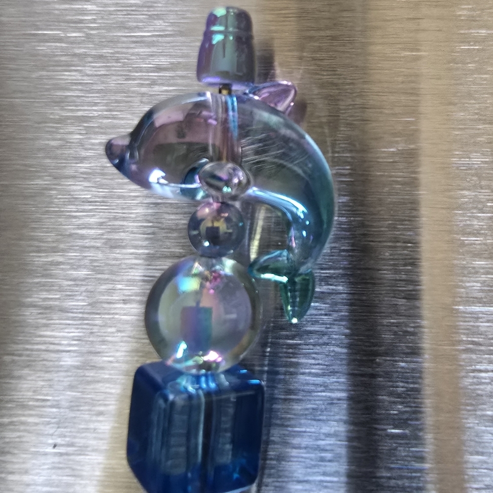 Iridescent Dolphin Theme Pen